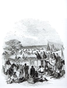 Joseph Smith prêchant dans le désert